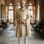 Maharaja Ivory Sherwani