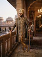 Maharaja Ivory Sherwani - Image 2