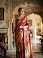 Bandhej Heritage Silk Saree